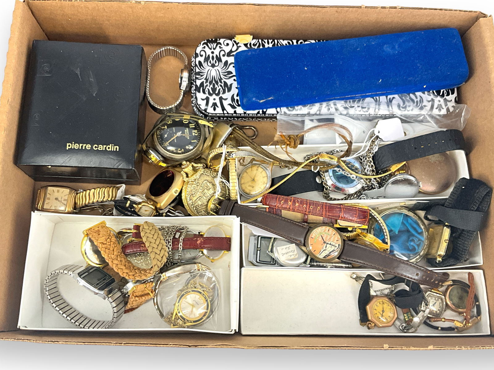Wrist and Pocket Watches, Watch Case & More: Wrist and Pocket Watches, Watch Case & MoreAntique - modern watches from manufacturers including: Fossil, Helbros, Gruen, Timex, Wrangler, Westclox, Kelton, Bulova, Octra, Jules Jurgensen, and more. M
