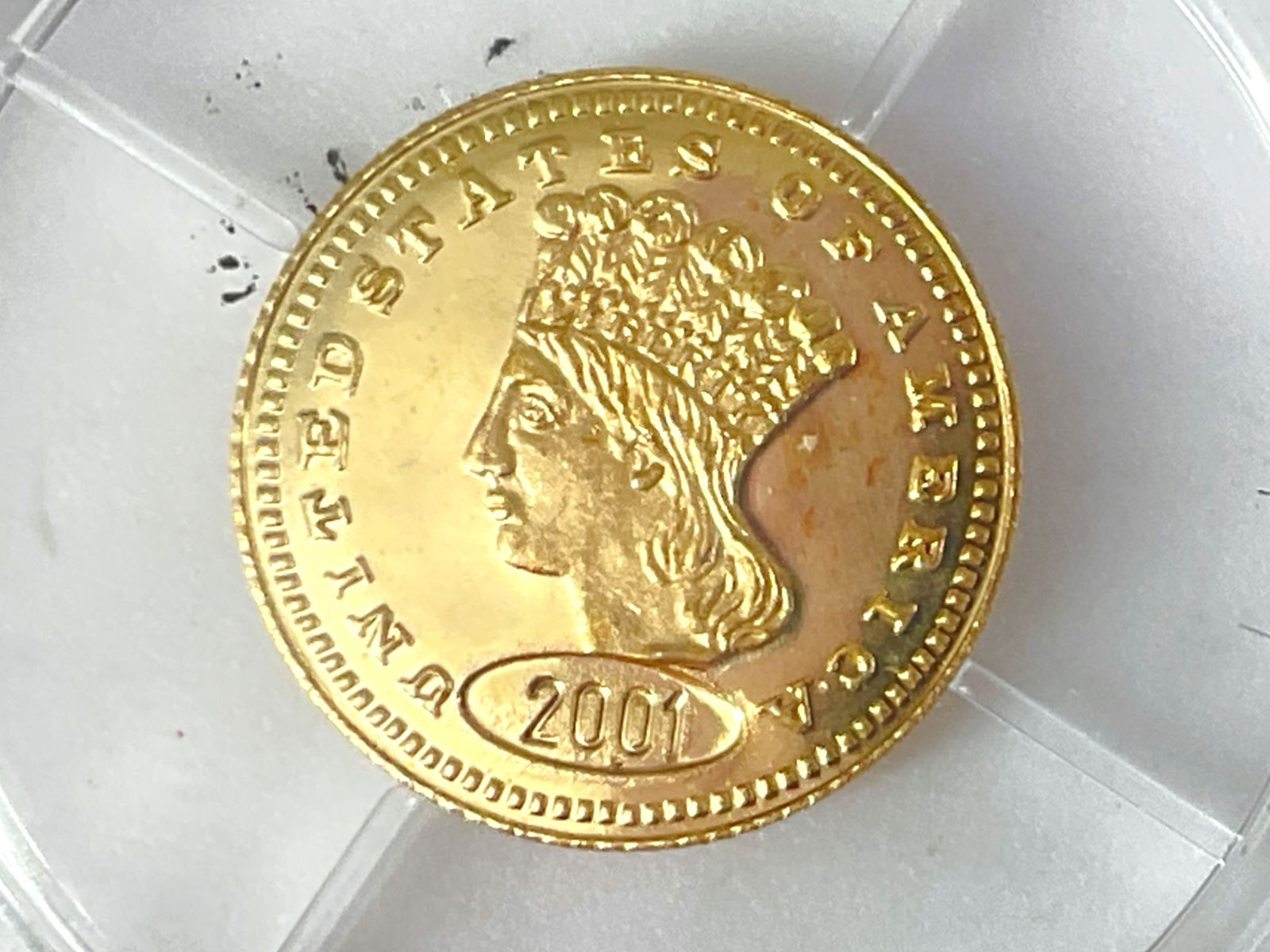 Indian Head Gold Dollar Coin Replica (1 of 4)