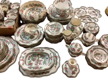 Coalport China Indian Tree (103) Pieces ***No In-House Shipping***