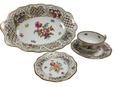 Schumann Bavaria "Chateau" Dish Collection ***No In-House Shipping*** , Sweet Meat Dish x 5 in. (x
