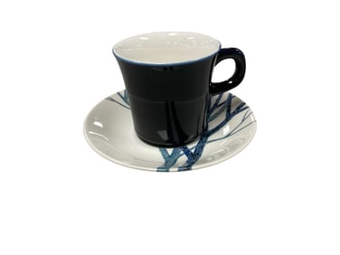 Noritake Craftone Cups and Sauces, "Trees" ***No In-House Shipping***