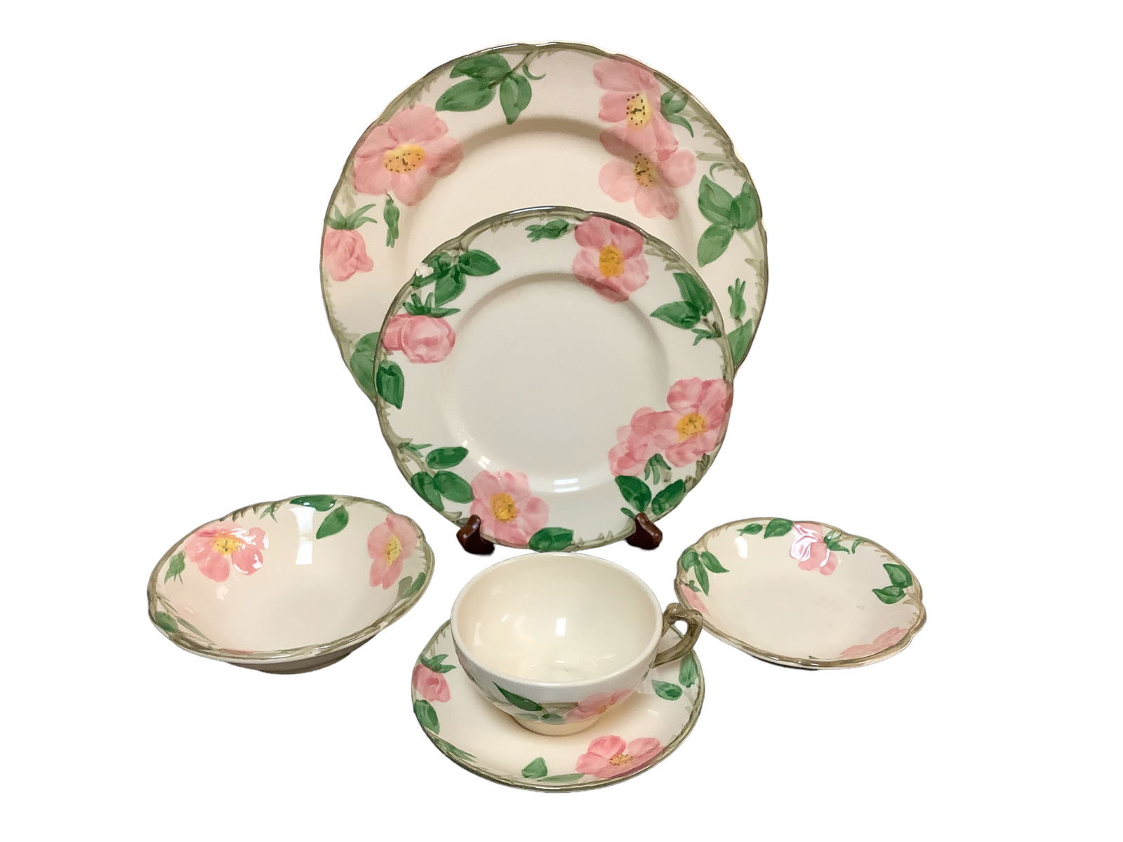 Desert Rose Set of Dishes ***No In-House Shipping*** (1 of 3)