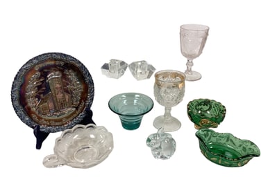 Lot of Novelty Glass, (10) Pieces