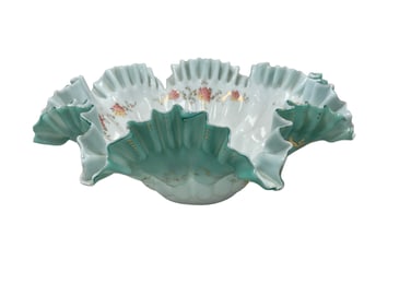 Vintage Bridal Basket Bridal basket 5 x 11 in. (12.7 x 27.9 cm.)