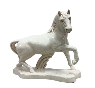 Stallion Horse Statue Horse 11 1/2 x 5 x 14 in. (29.2 x 12.7 x 35.6 cm.)