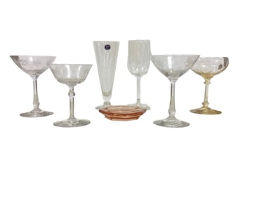 Heisey Lot of (7) Items