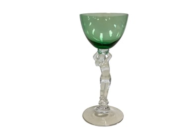 Cambridge Nude Stem 6.5" Tall Forest Green 3oz Cocktail