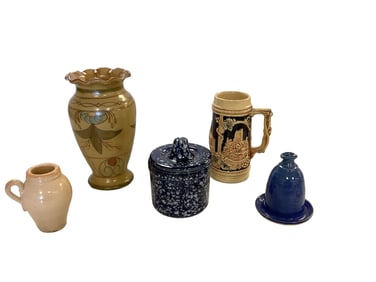 (5) Pottery Pieces