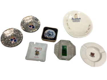 Collection of Various Ashtrays