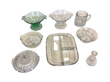 Heisey Lot of (8) Items