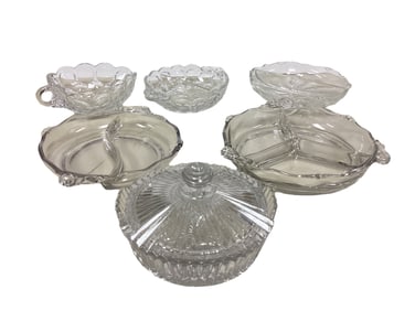 Heisey Lot of (6) Items