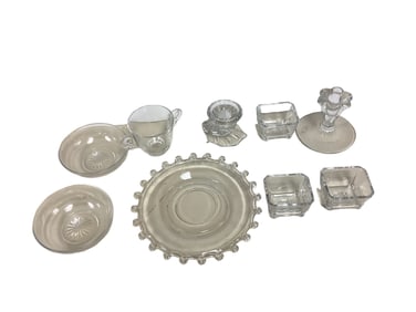 Heisey Lot of (9) Items