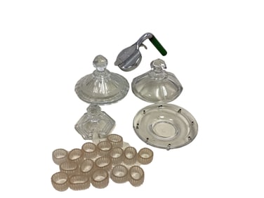 Heisey Lot of (6) Items