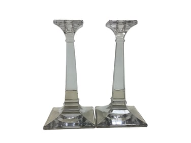 Heisey Pair #21 Aristocrat 9.5" Candle Sticks H