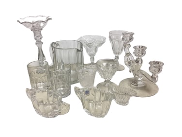 Heisey Lot of (12) Items