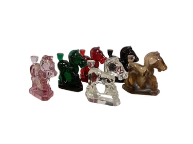 Heisey Lot of (6) Sparkys, Various Makers