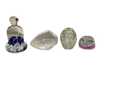 Vintage Glass Paperweights