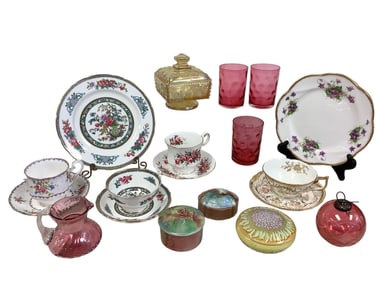 Westmoreland Glass, Royal Albert China,and More