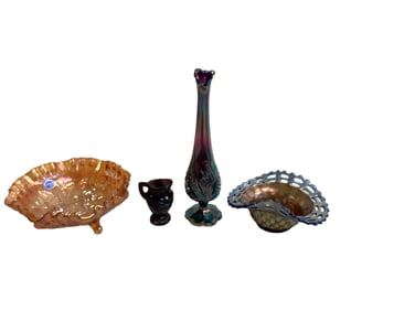 Carnival and Slag Glass
