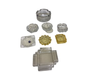 Heisey Lot of (8) Ashtrays
