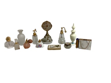 Perfume Bottles and Compacts