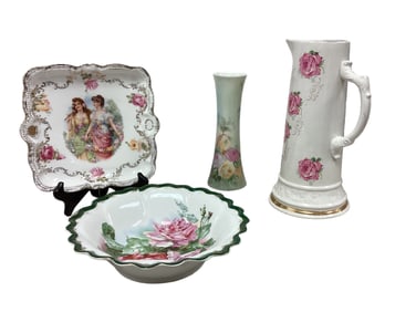 Collection of Porcelain Serving Items