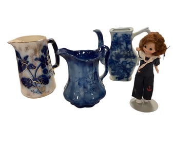 Pitchers and Betsy McCall Doll
