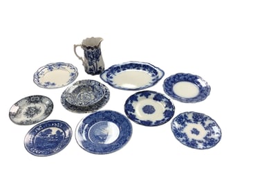 Blue and White Tableware - Some Flo Blue