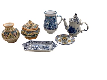 International Pottery Pieces