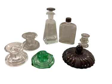 Heisey and Miscellaneous Glass Lot of (7)