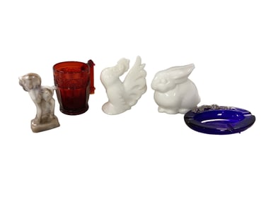 Lot of (5) Heisey Reproductions Items