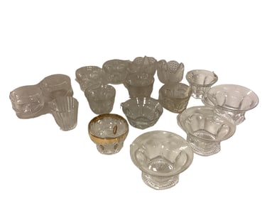 Heisey Miscellaneous Punch Cups (16) Pieces