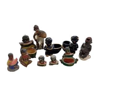 Group of Black Americana Items