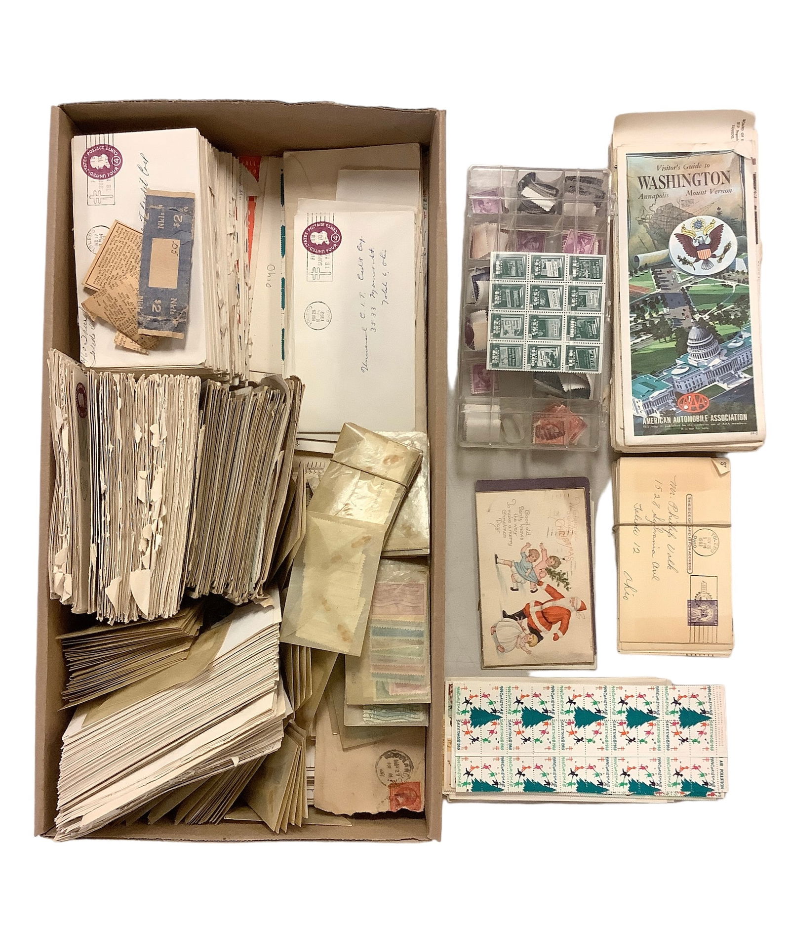 Stamps, Postcards, Brochures (1 of 1)