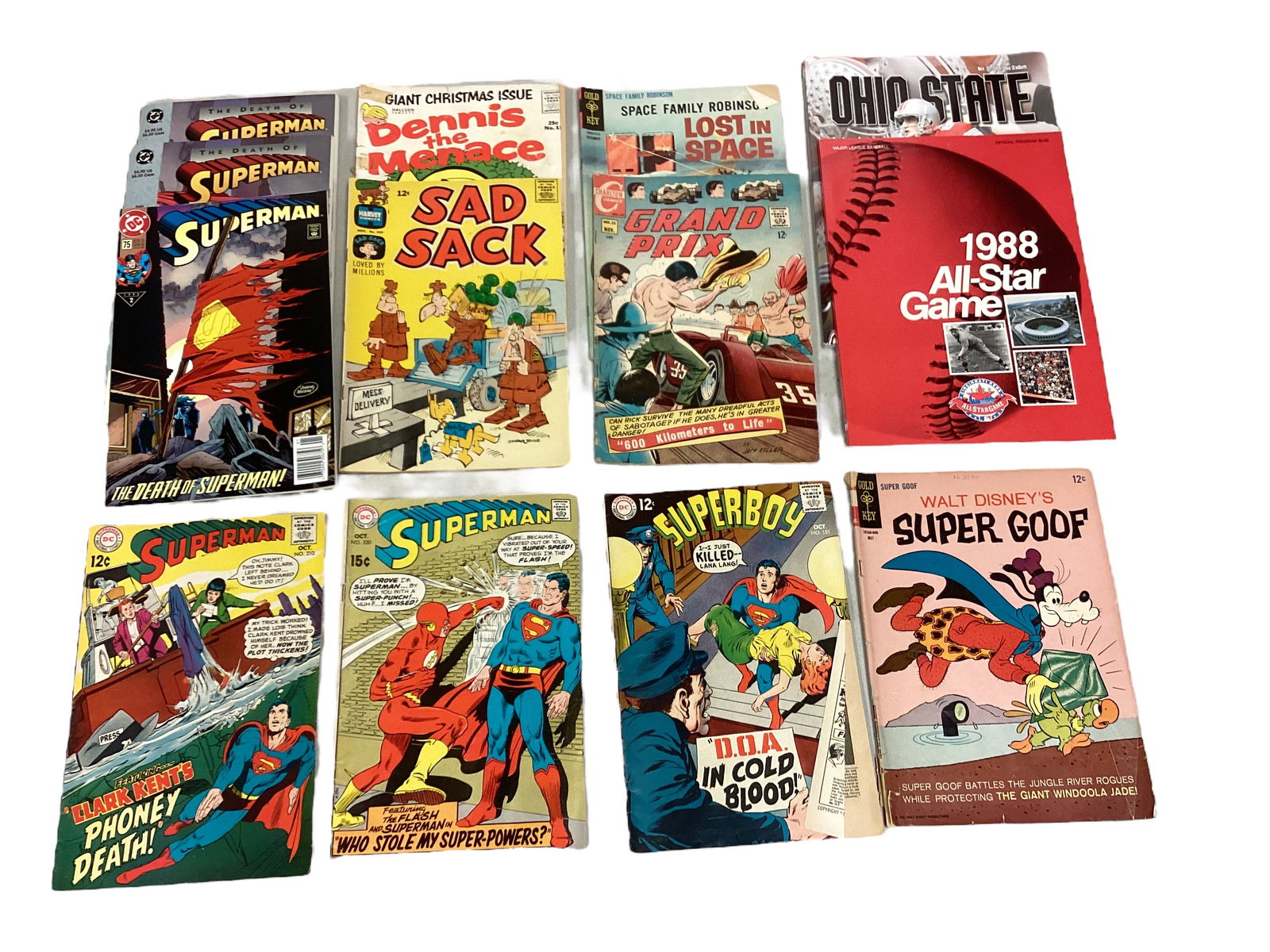 Various 1960's Comic Books and Ohio State Buckeye Programs (1 of 1)
