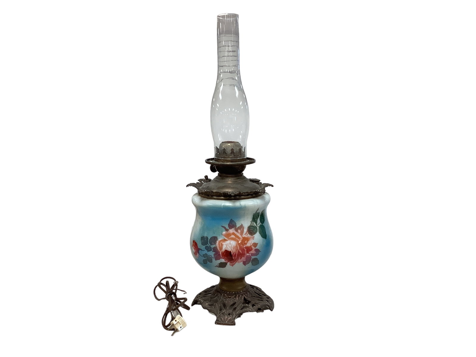 Electric Hurricane Lamp 26": Electric Hurricane Lamp 26"