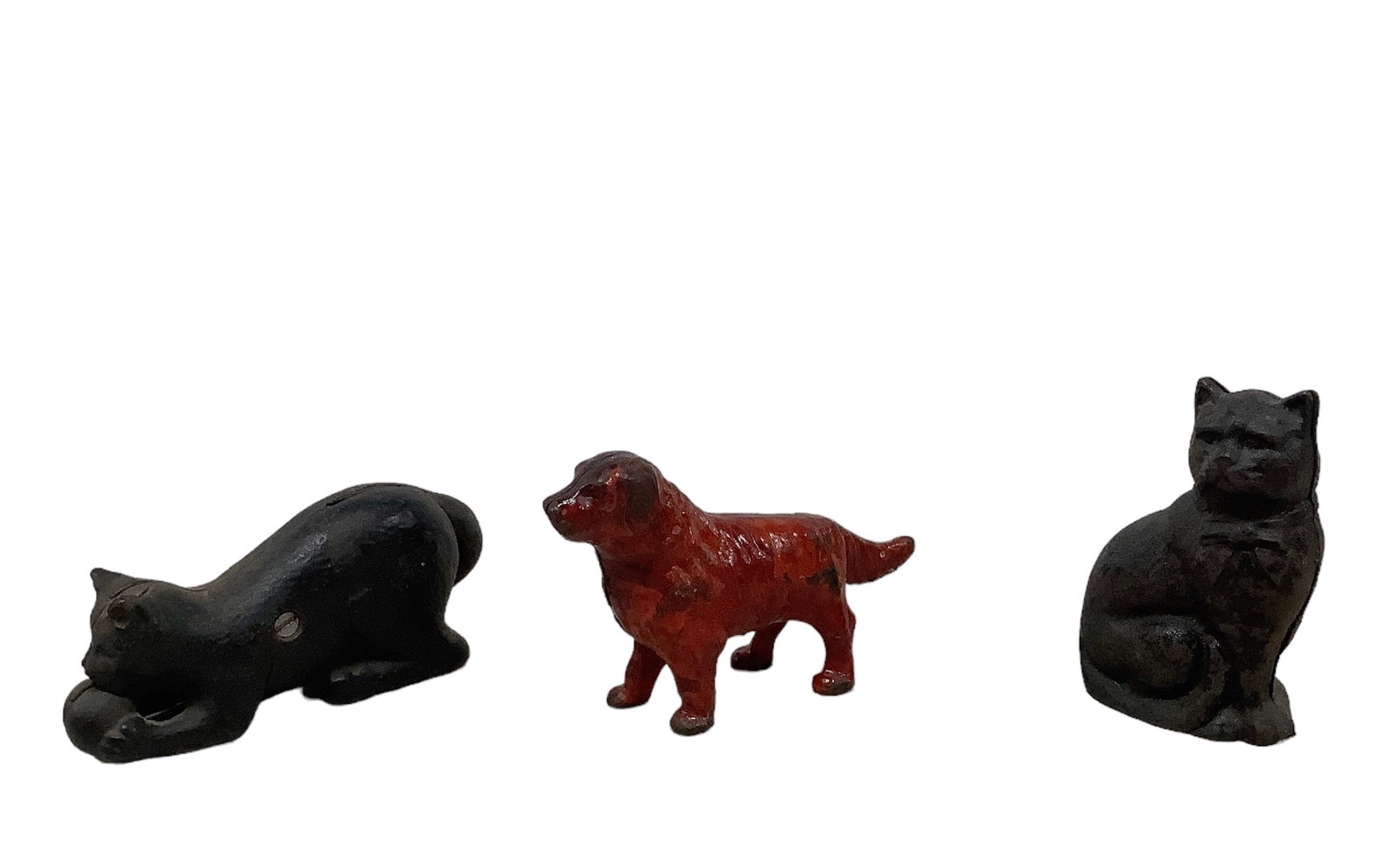 (3) Cast Iron Banks (1 of 1)