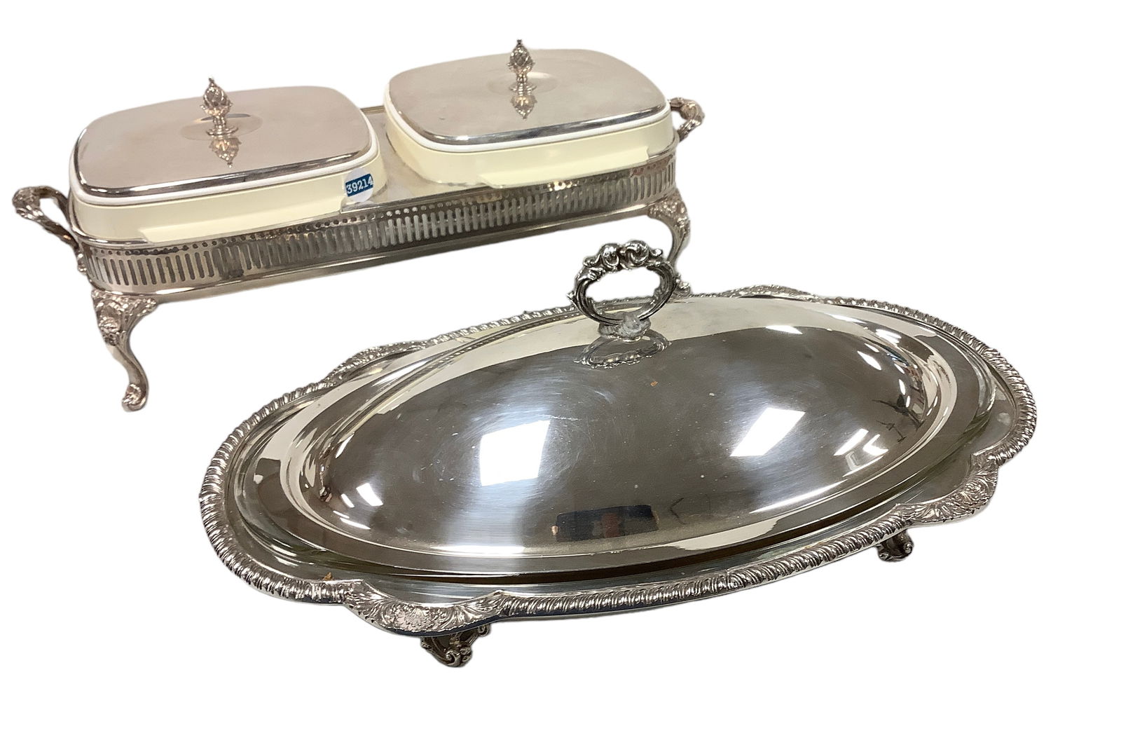 Silver Plated Buffet Serving Pieces (1 of 5)