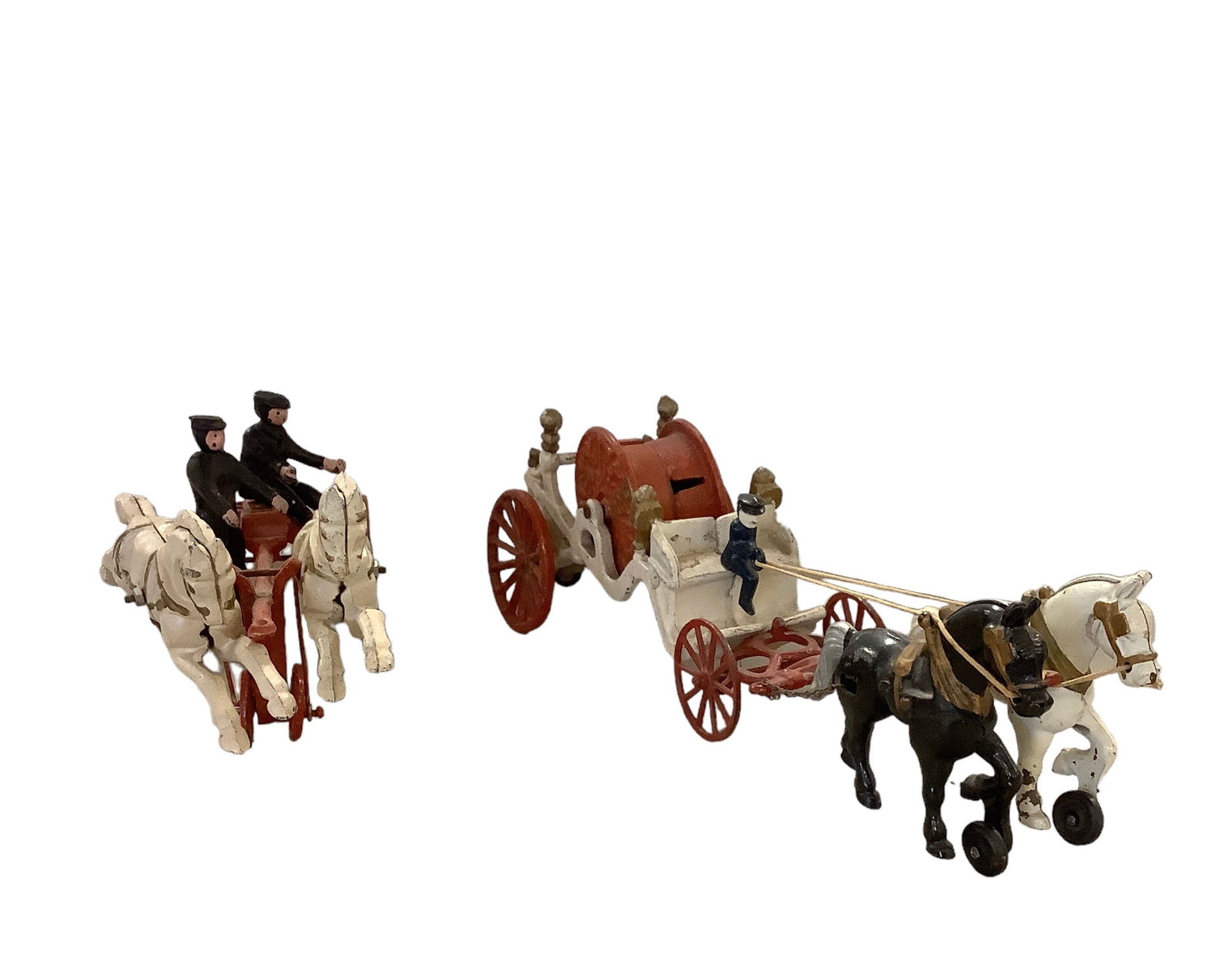 Cast Iron Horse-Drawn Toys (1 of 1)
