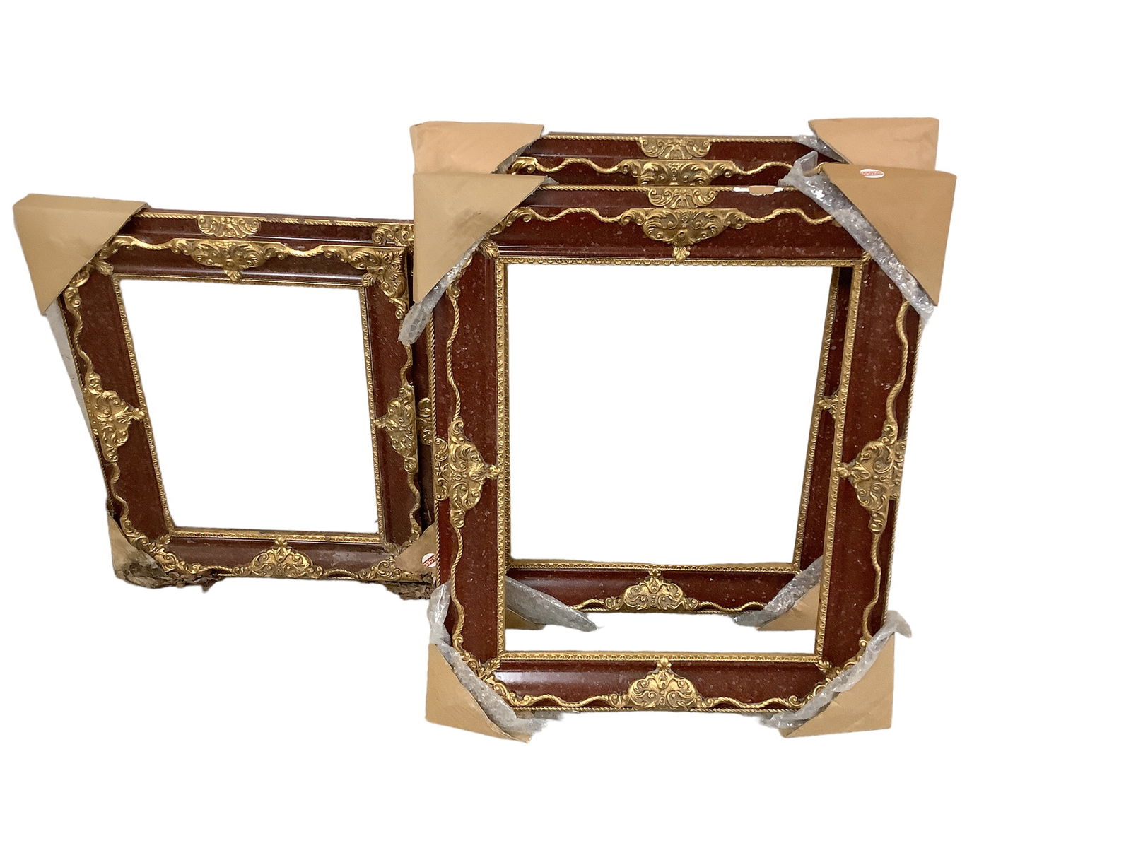 Lot of (3) Frames Large x 2 26 1/4 x 22 1/4 in. (66.7 x 56.5 cm.), Small 22 1/4 x 18 1/4 in. (56.5 x (1 of 3)