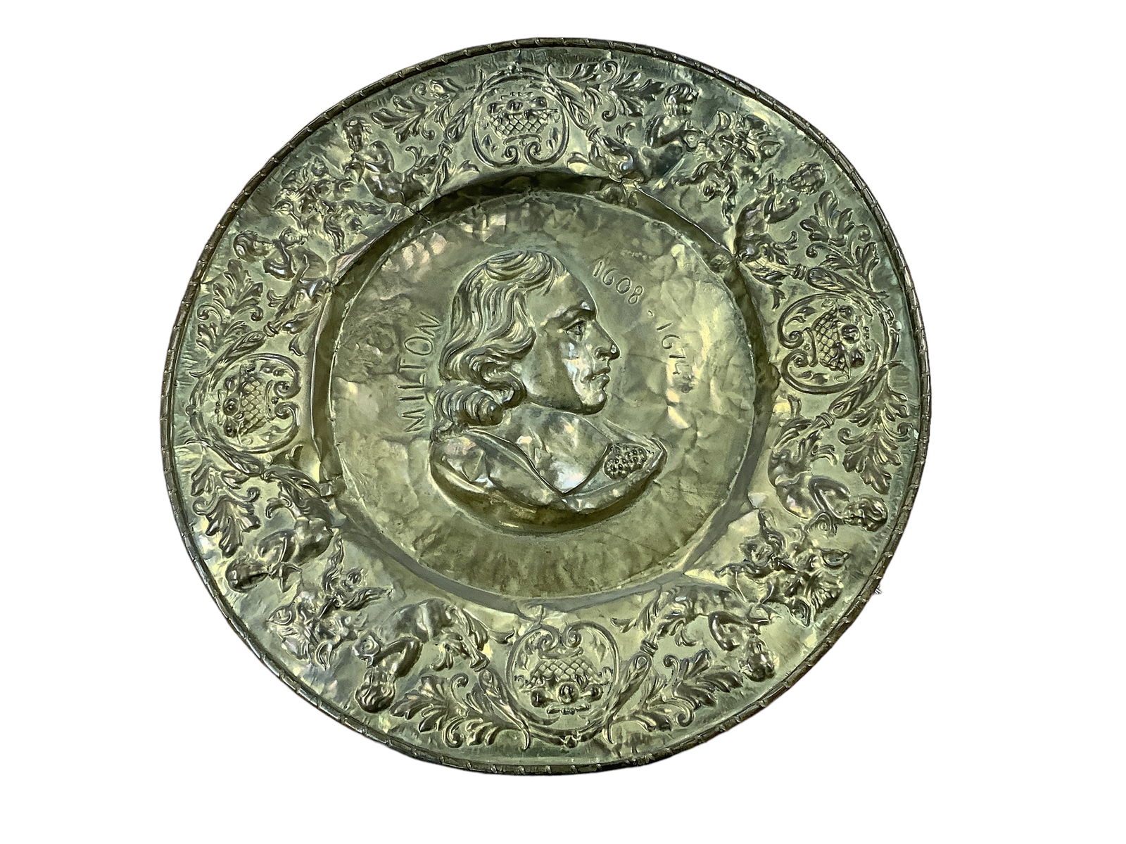 Embossed Metal Wall Plaque (1 of 2)