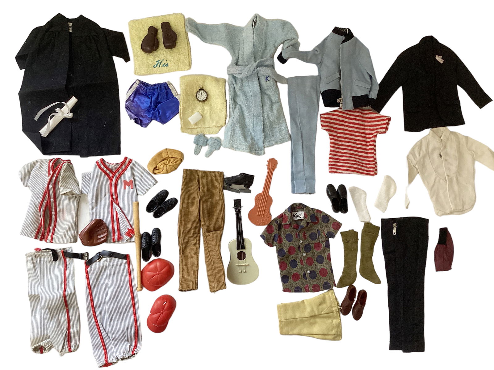 Mix of Vintage Ken Clothes (1 of 7)