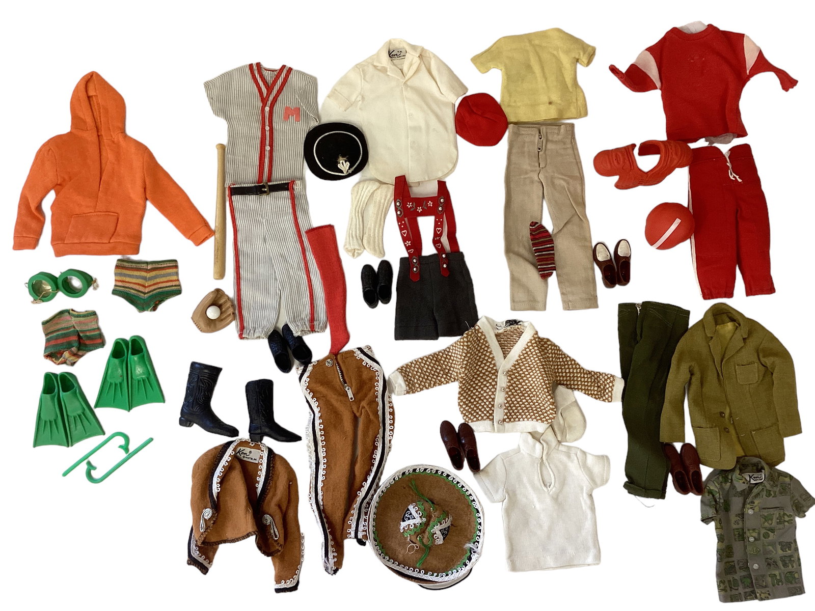 Lot of Vintage Ken's Clothing (1 of 3)