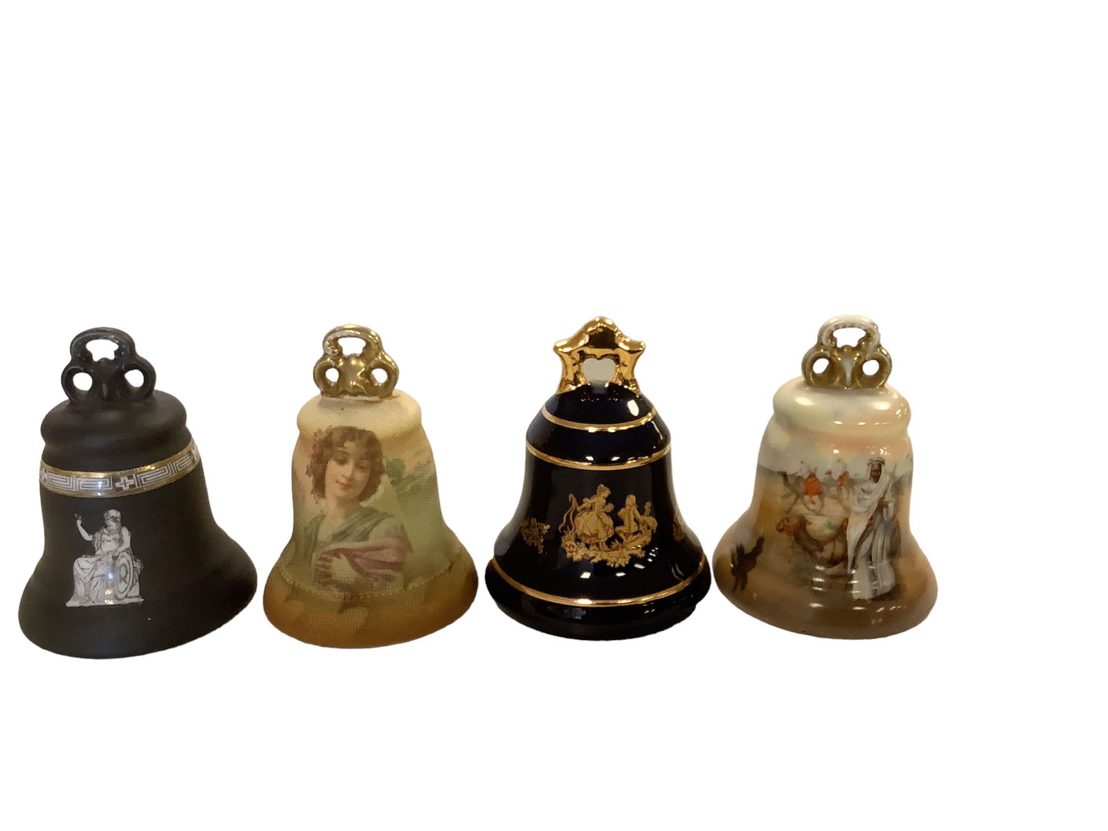 Porcelain Bells Lot of (4) (1 of 4)