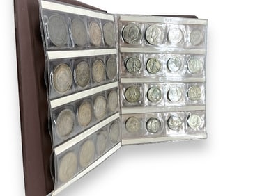 Coin Album with Contents