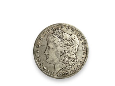 1893-O U.S. Morgan Silver Dollar Coin