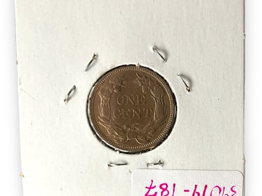 1857 Flying Eagle One-Cent Coin
