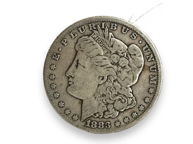 1883-CC U.S. Morgan Silver Dollar Coin