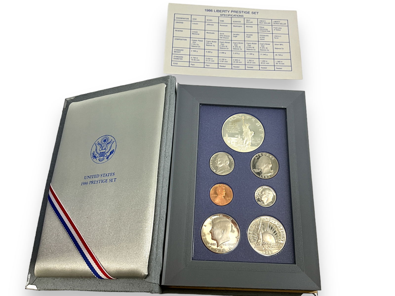 U.S. Liberty Prestige Proof Coin Set (1 of 4)