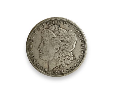 1892-S U.S. Morgan Silver Dollar Coin